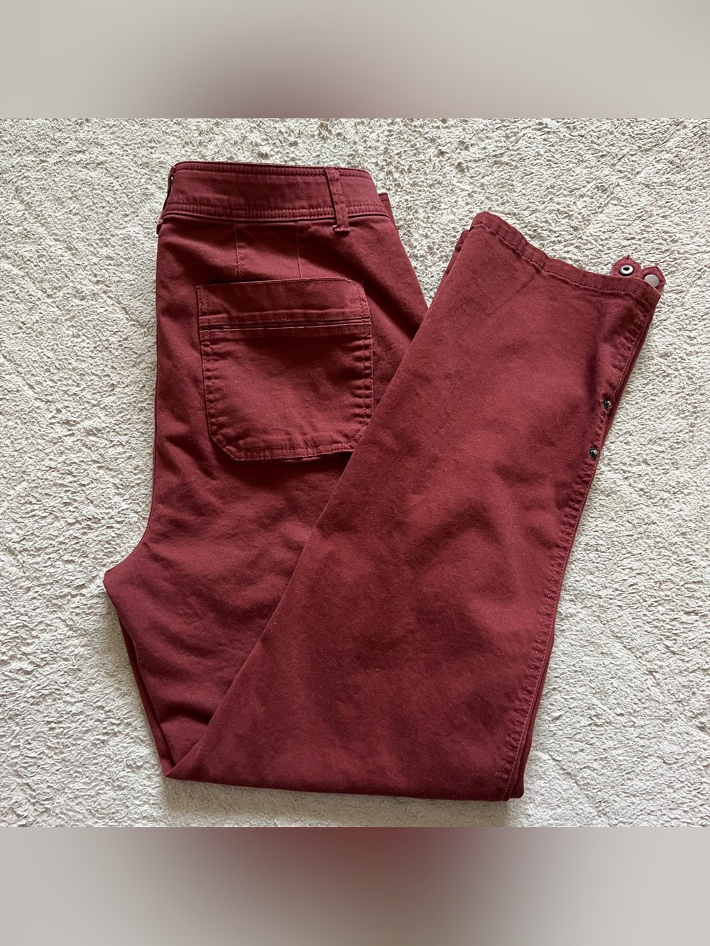 Democracy “Ab”solution Utility Cargo Pants Adjustable Strap Hem Outdoor Sz 14